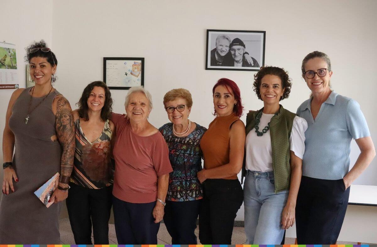 Visita delle psicologhe Carol e Aline