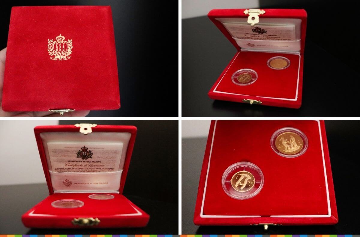 Rosa riceve la medaglia della Repubblica di San Marino