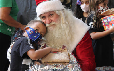 Polícia Civil leva Papai Noel na Creche Jardim Felicidade